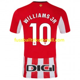 Fußballtrikots Athletic Bilbao Williams JR 10 2024-2025 Kurzarm Heimtrikotsatz kaufen